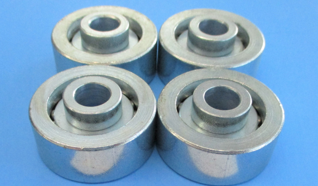 4 Flat Table Rollers for Butcher Boy B12, B14, B16, 1435, 1640, SA20 Saws. Replaces 10065